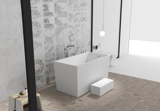 Gia Rectangle Japanese Soak Tub - 1350mm - G65198