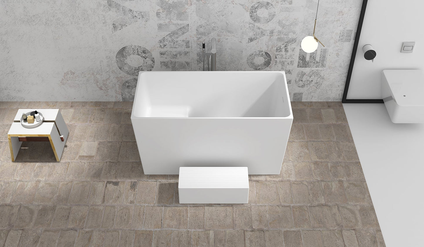 Gia Rectangle Japanese Soak Tub - 1350mm - G65198