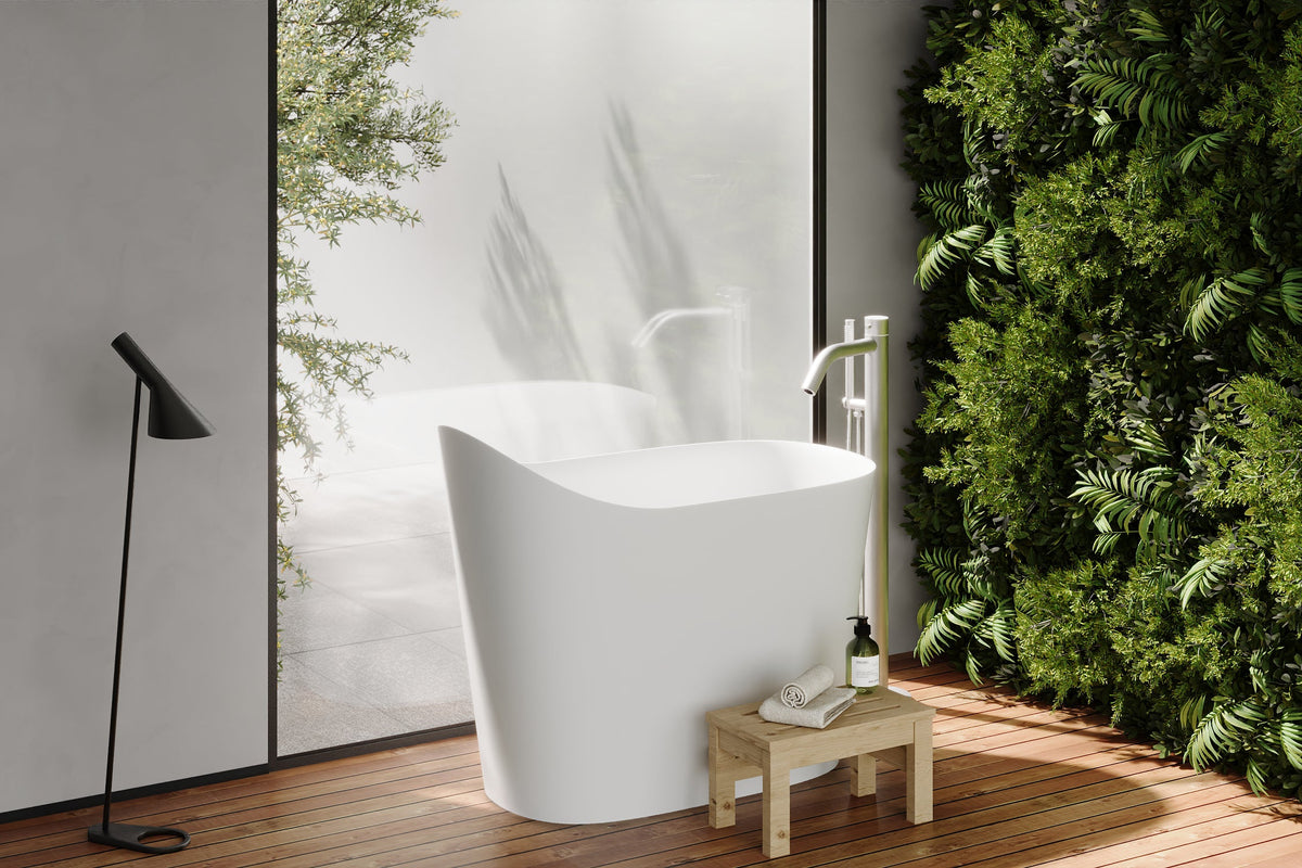 Soak Pod Josei Deep Japanese Soak Tub 1100mm - MGG01 – Japanese Soak Tub Factory