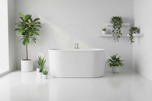 Ovola 1400mm Japanese Soak Tub - OV1021