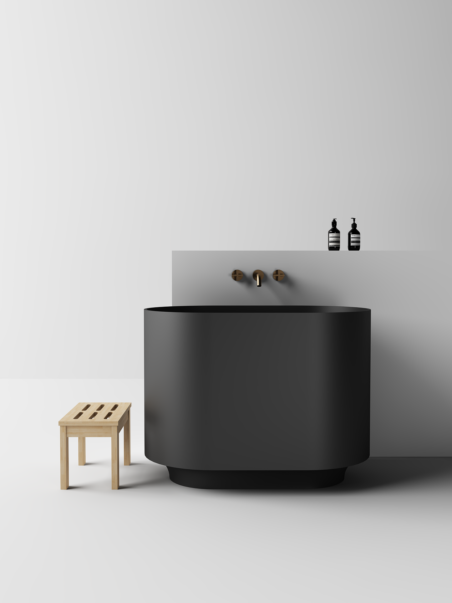 Toka Lite Shub - Japanese Stone Bath - 1000mm - ST90