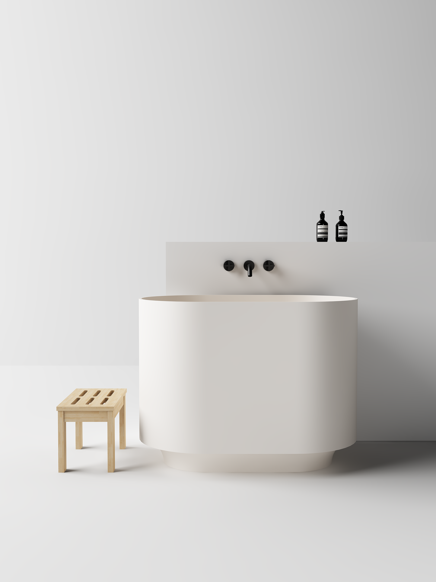 Toka Lite Shub - Japanese Stone Bath - 1000mm - ST90