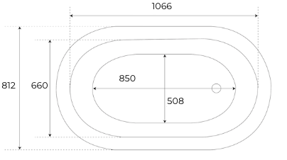 Jahli Hammered Slipper Clawfoot Patina 1220mm - CB5080-D49